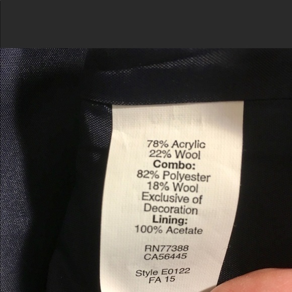 J. Crew Navy and White Striped Blazer - Picture 7 of 10